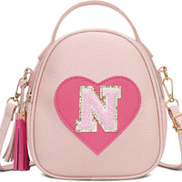 Girls Heart Crossbody Bag (Small)