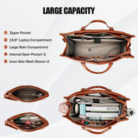 2-in-1 Laptop & Lunch Tote (Black)