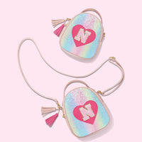 Girls Heart Crossbody Bag (Small)