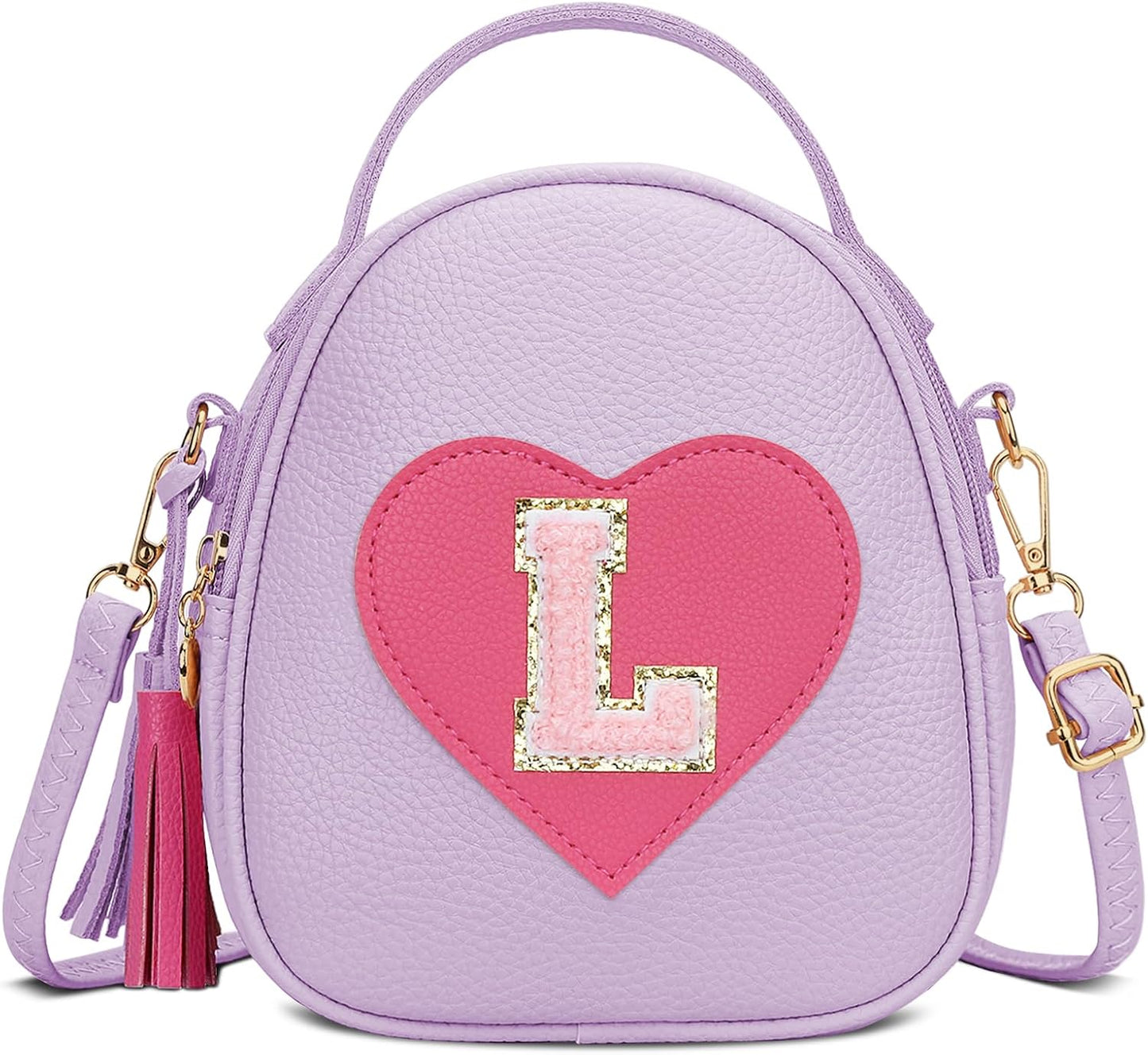 Girls Heart Crossbody Bag (Small)
