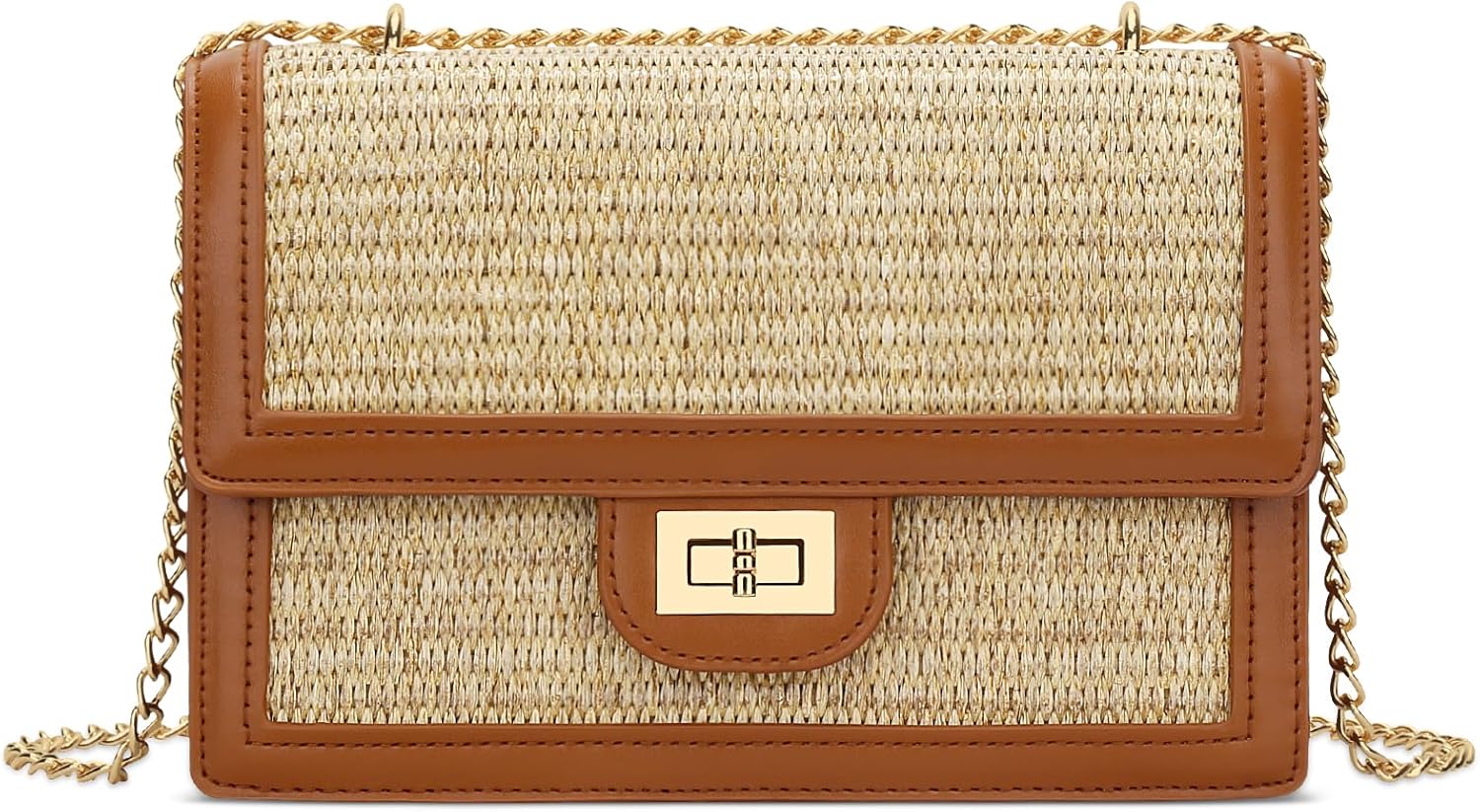 Women’s Straw Crossbody Bag