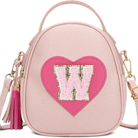 Girls Heart Crossbody Bag (Small)