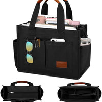 Large Canvas Tote Crossbody Bag