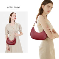 Small Crescent Shoulder Purse