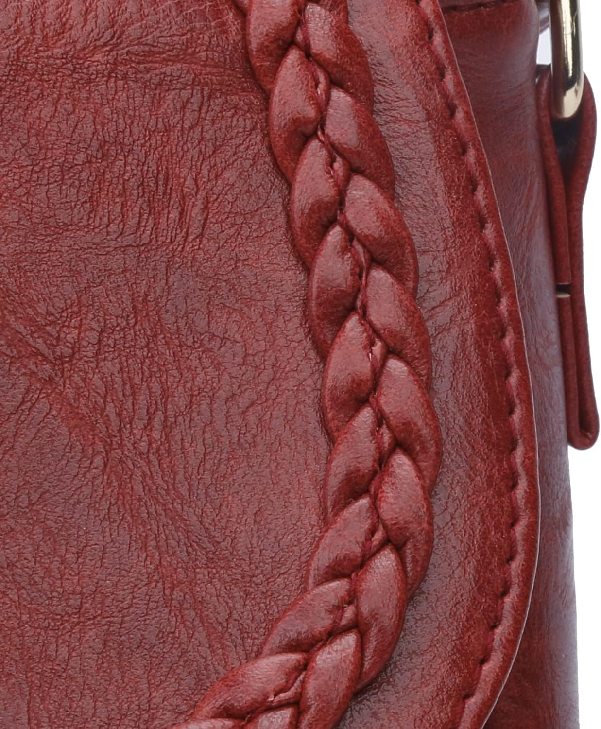 Tassel Flap Saddle Crossbody Bag