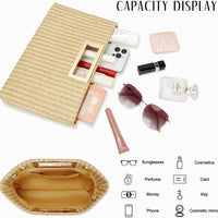 Vegan Leather Formal Clutch Purse