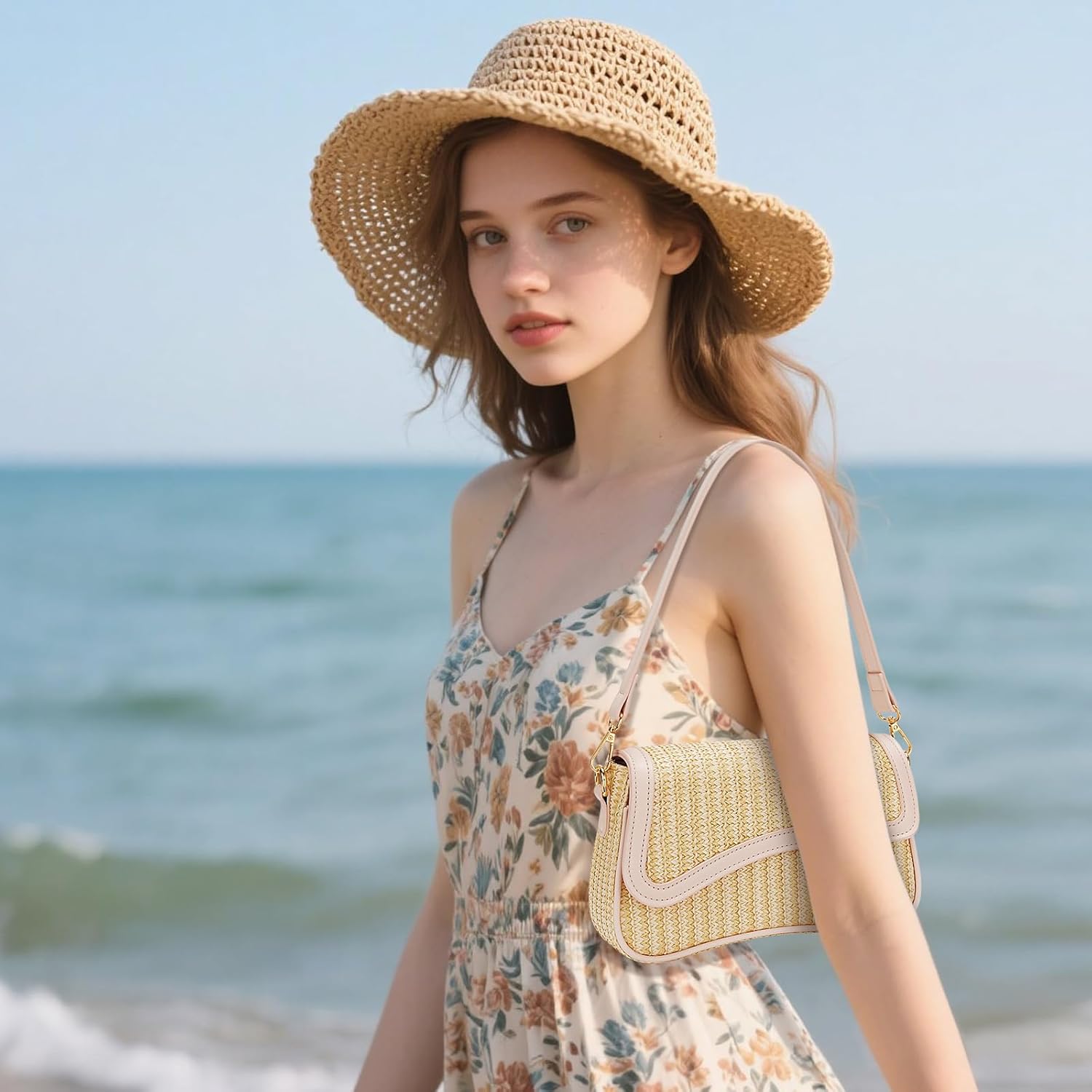 Small Retro Hobo Shoulder Purse