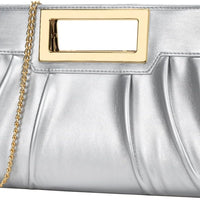 Elegant Pleated Clutch Purse