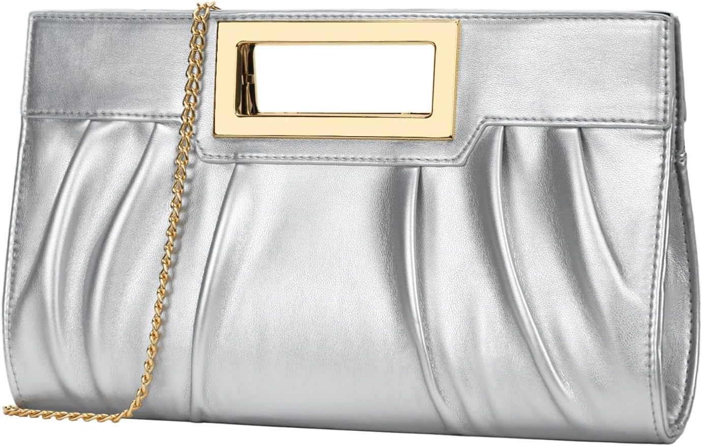 Elegant Pleated Clutch Purse