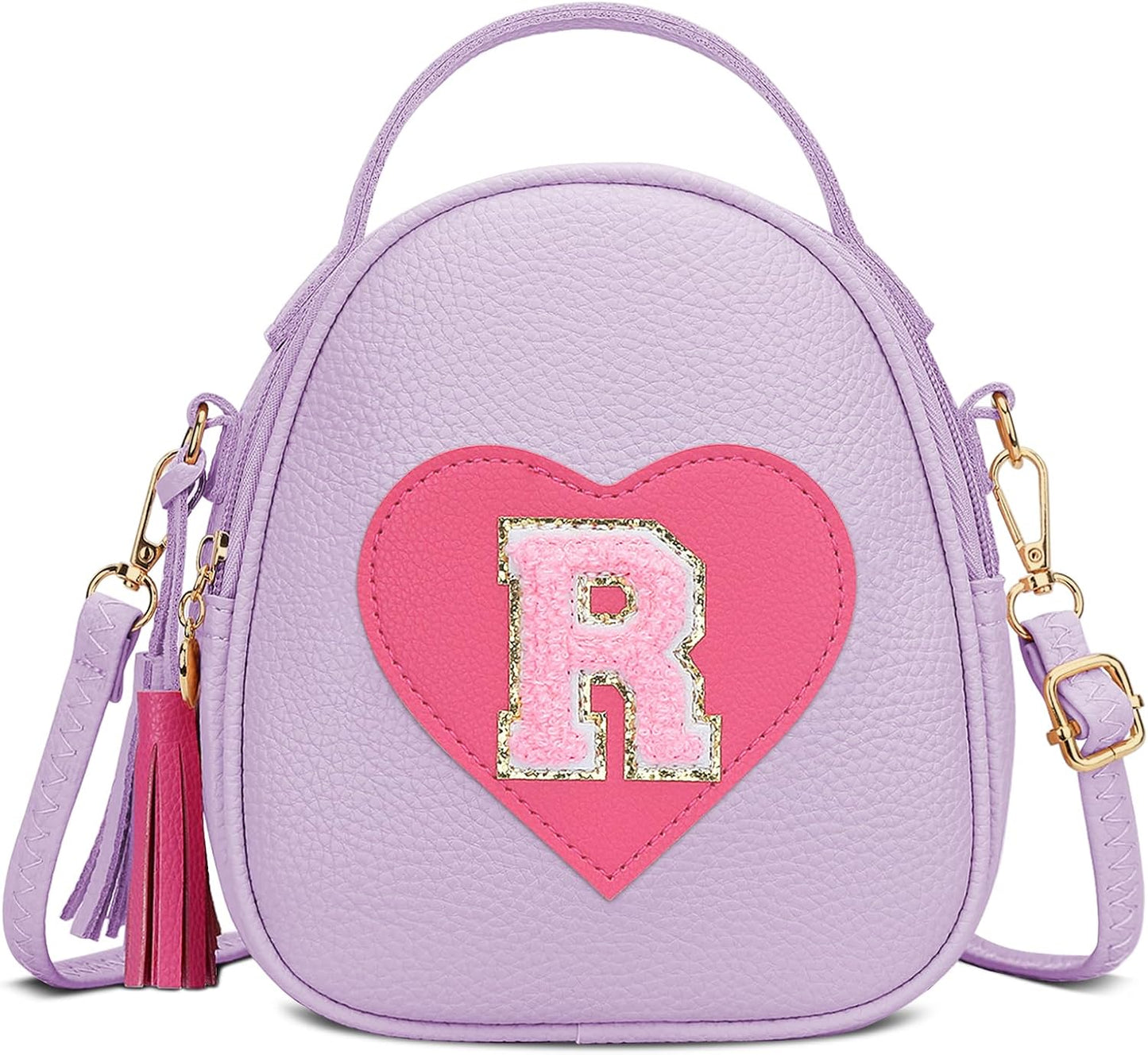 Girls Heart Crossbody Bag (Small)