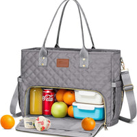 Laptop Tote with Lunch Pocket