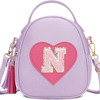 Girls Heart Crossbody Bag (Small)