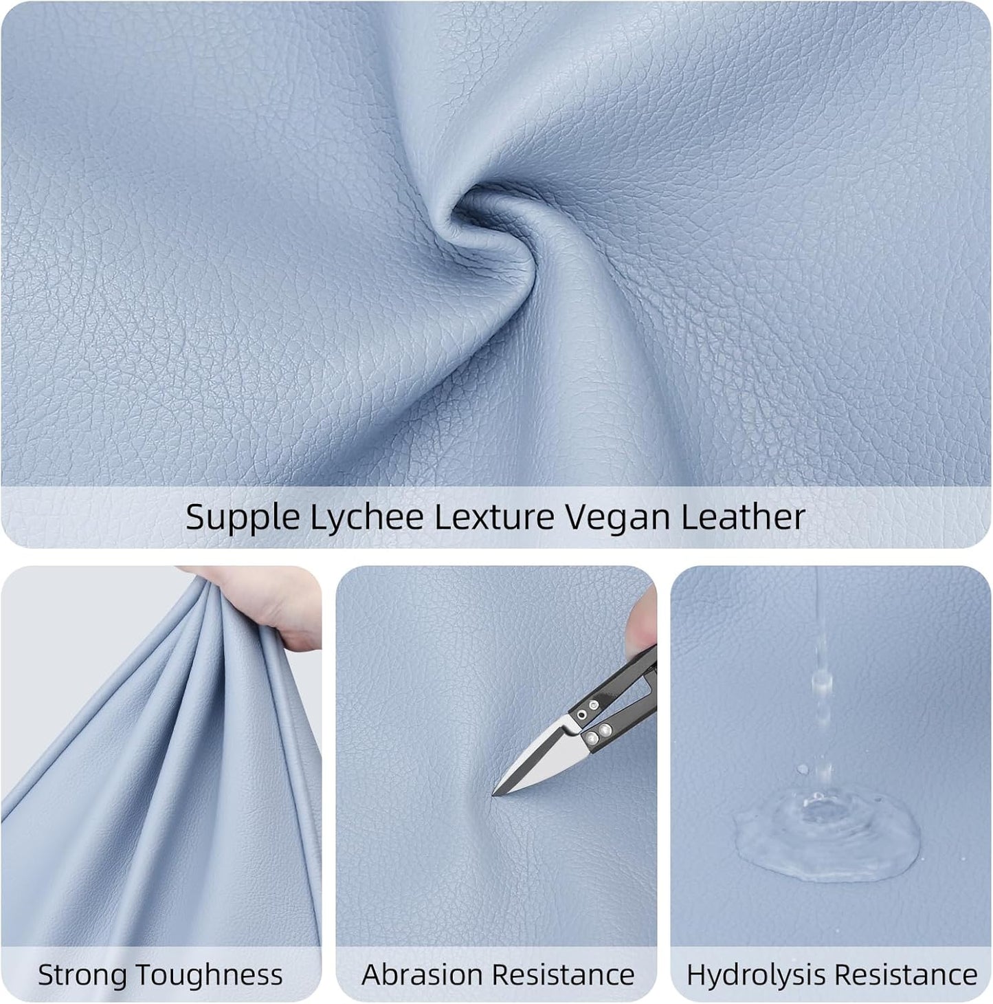 Large Vegan Leather Tote Bag