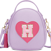 Girls Heart Crossbody Bag (Small)