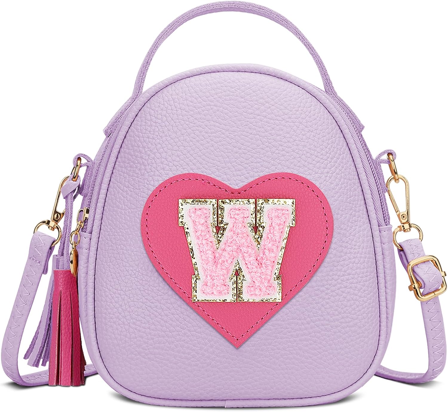 Girls Heart Crossbody Bag (Small)