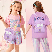 Girls Initial Mini Backpack