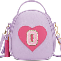 Girls Heart Crossbody Bag (Small)