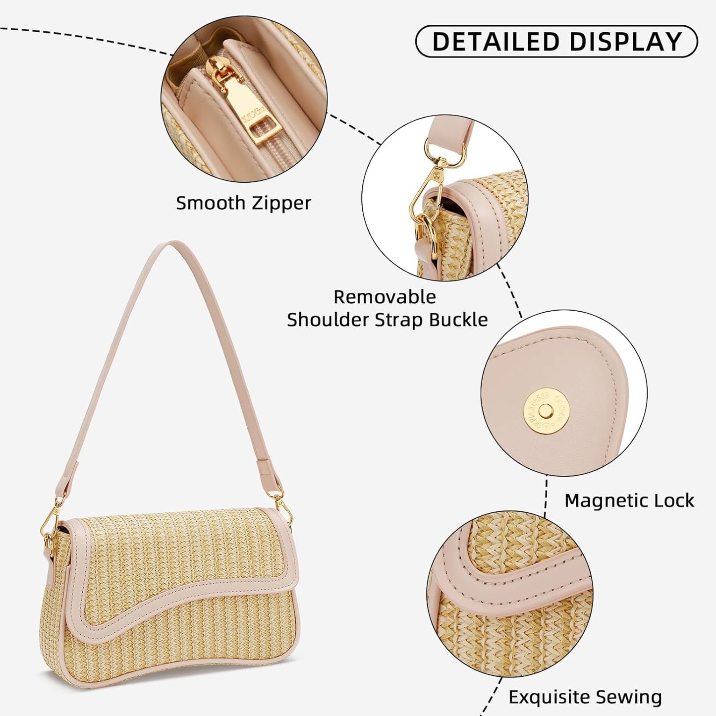 Small Retro Hobo Shoulder Purse