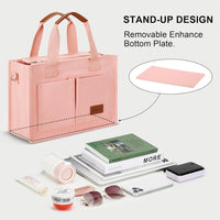 Large Canvas Tote Crossbody Bag