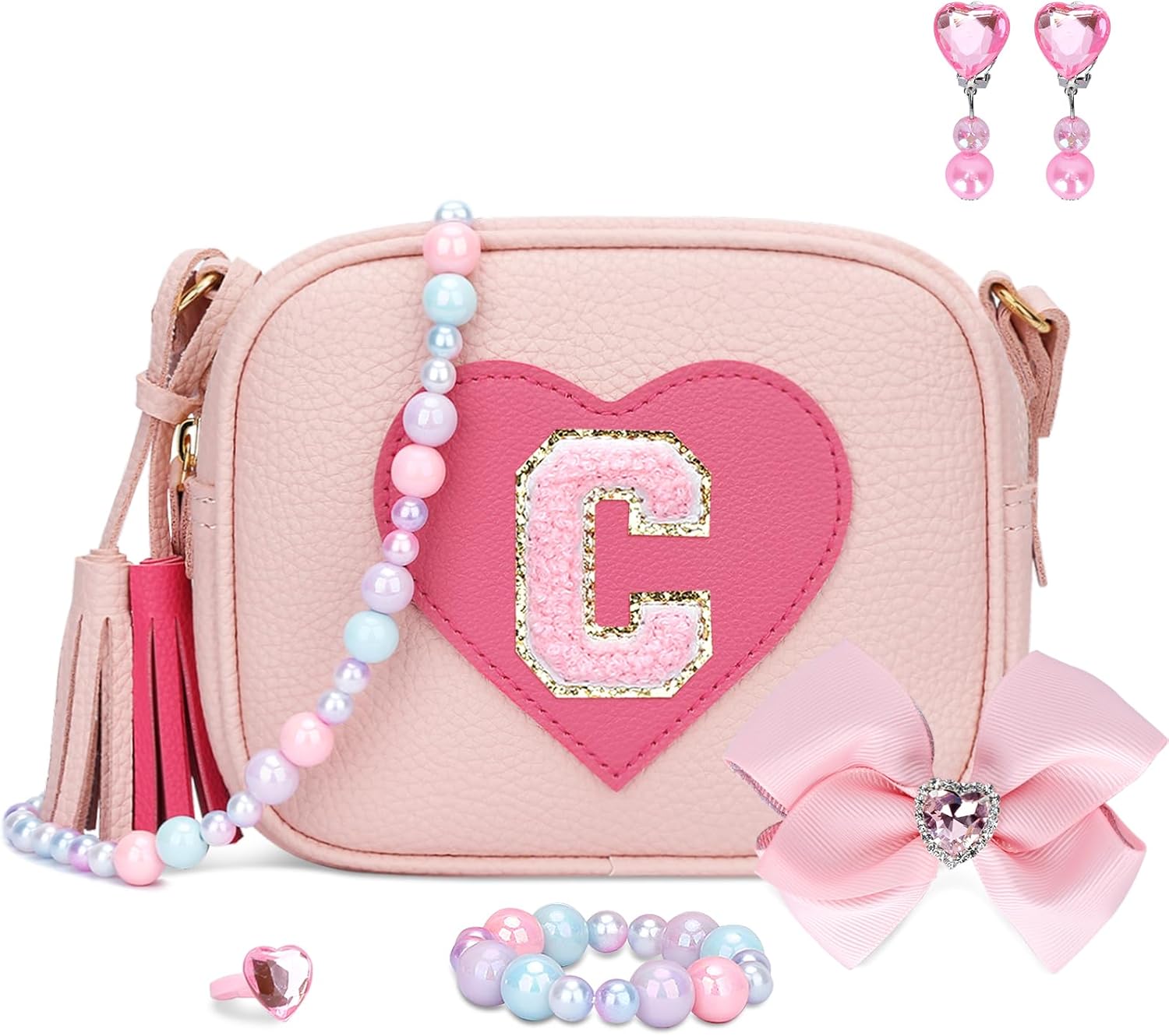 Girls Dress Up Purse & Jewelry Set