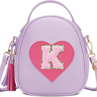 Girls Heart Crossbody Bag (Small)
