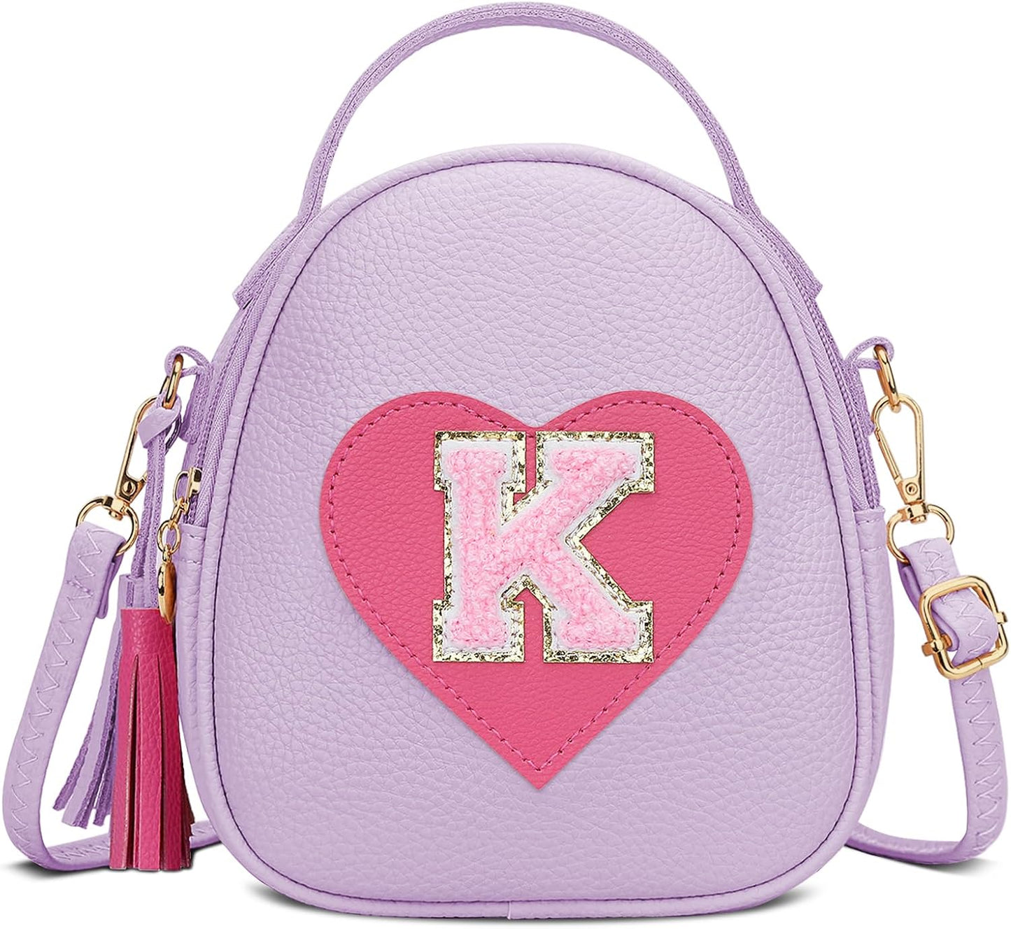Girls Heart Crossbody Bag (Small)