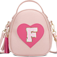 Girls Heart Crossbody Bag (Small)