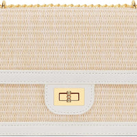 Women’s Straw Crossbody Bag