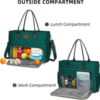 Laptop Tote with Lunch Pocket