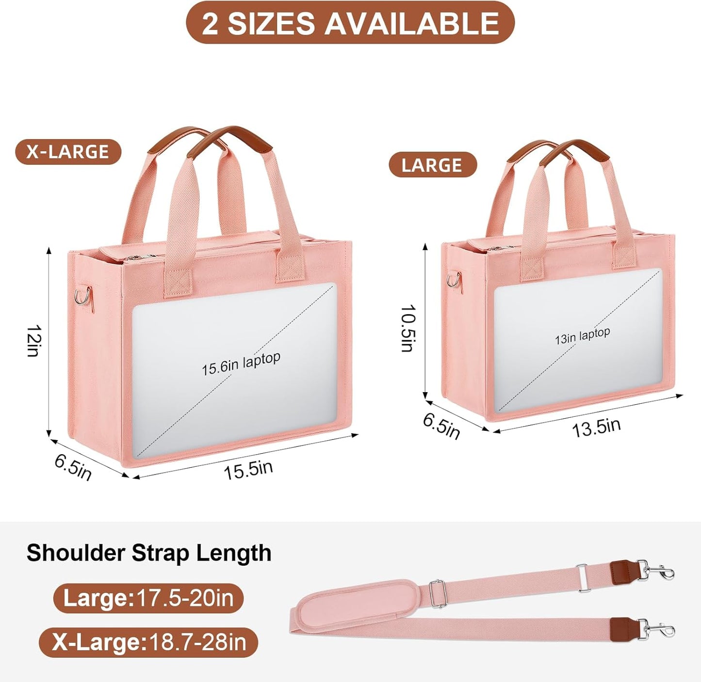 Large Canvas Tote Crossbody Bag