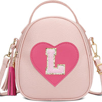 Girls Heart Crossbody Bag (Small)