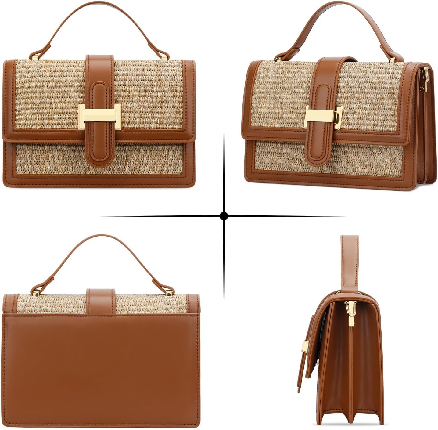 Top Handle Crossbody Handbag