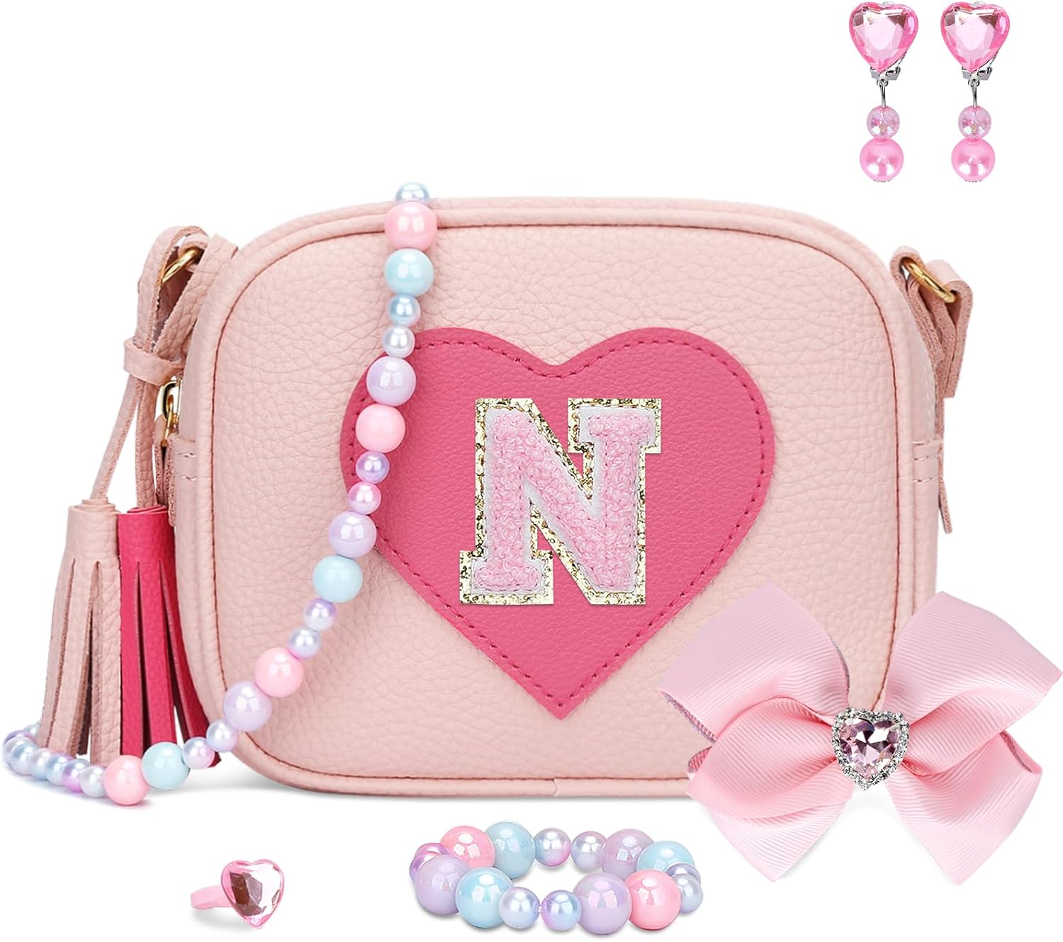 Girls Dress Up Purse & Jewelry Set