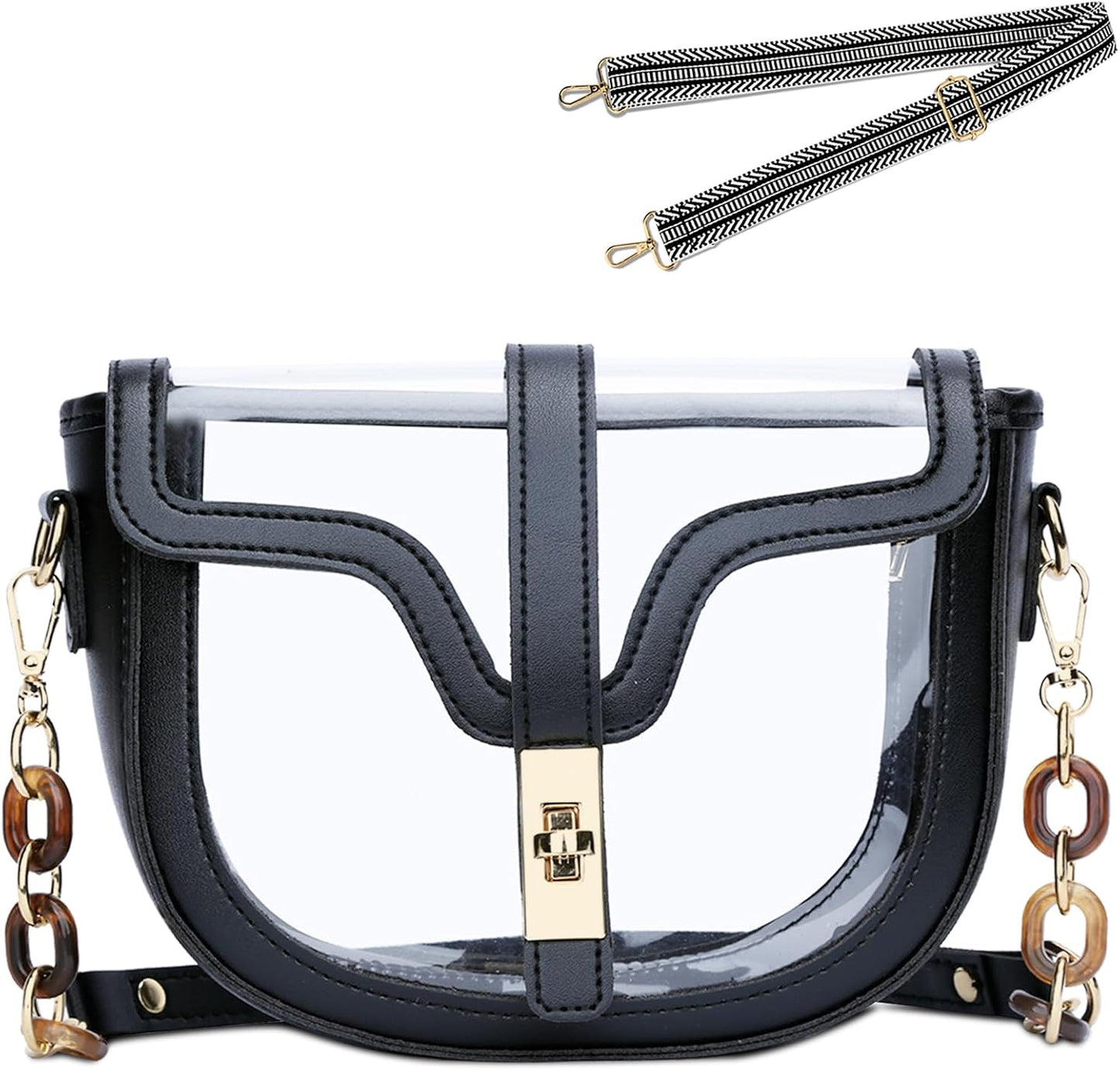 Clear Stadium Crossbody Bag