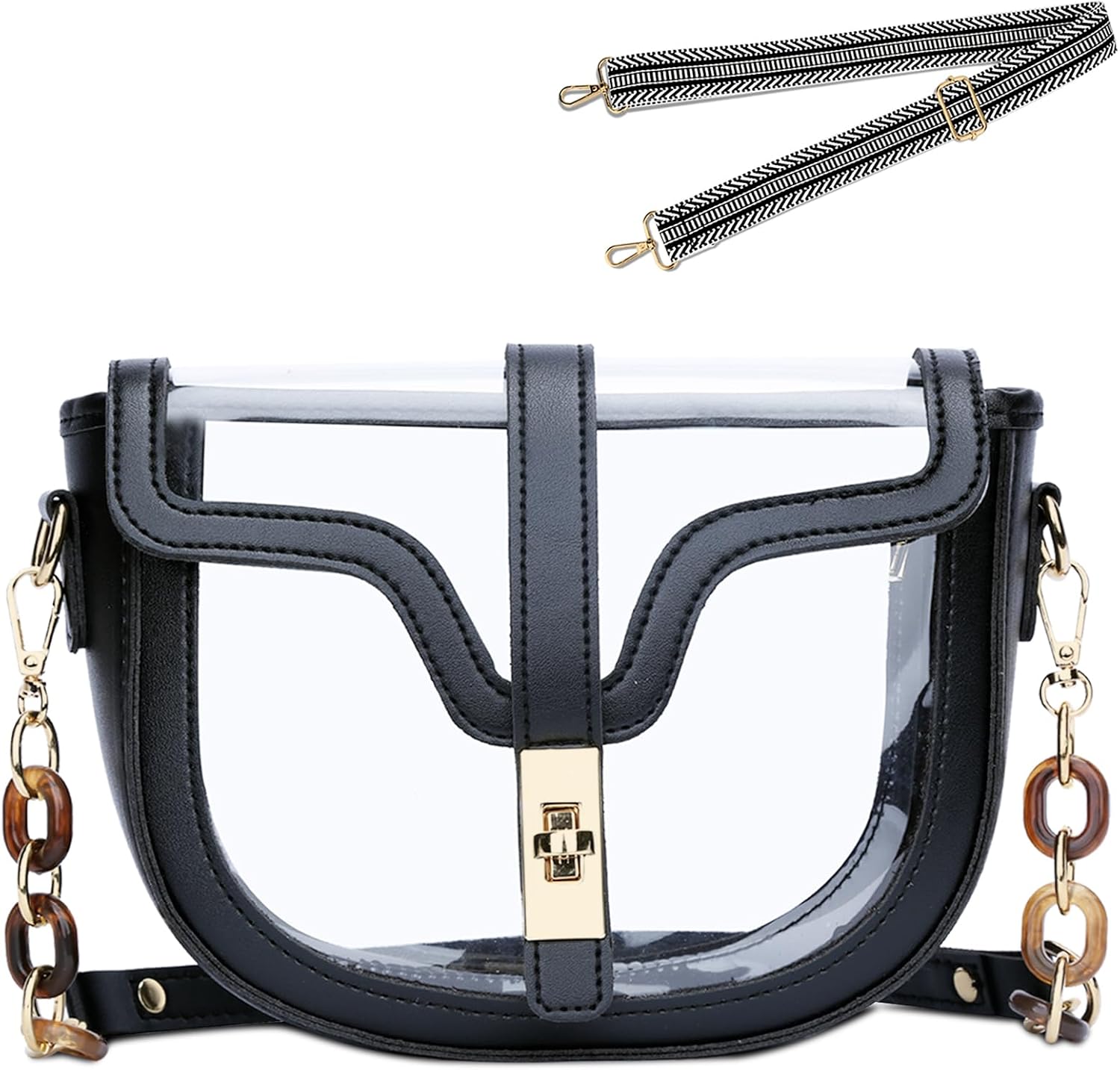 Clear Stadium Crossbody Bag