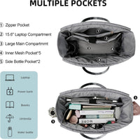 Laptop Tote with Lunch Pocket