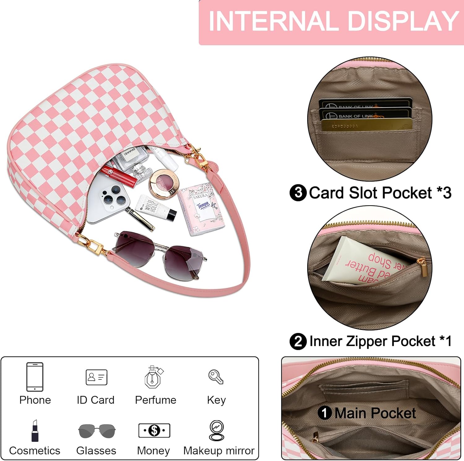 Retro Underarm Hobo Purse