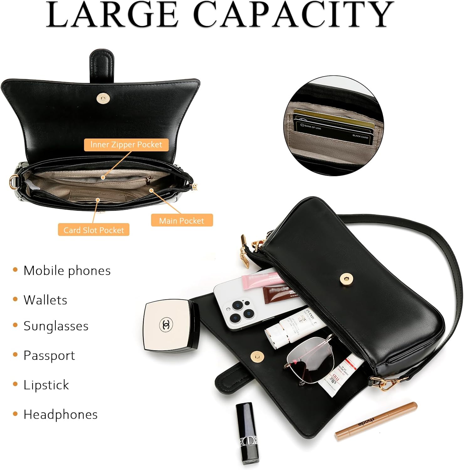 Retro Small Hobo Handbag