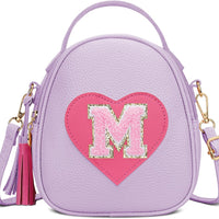 Girls Heart Crossbody Bag (Small)