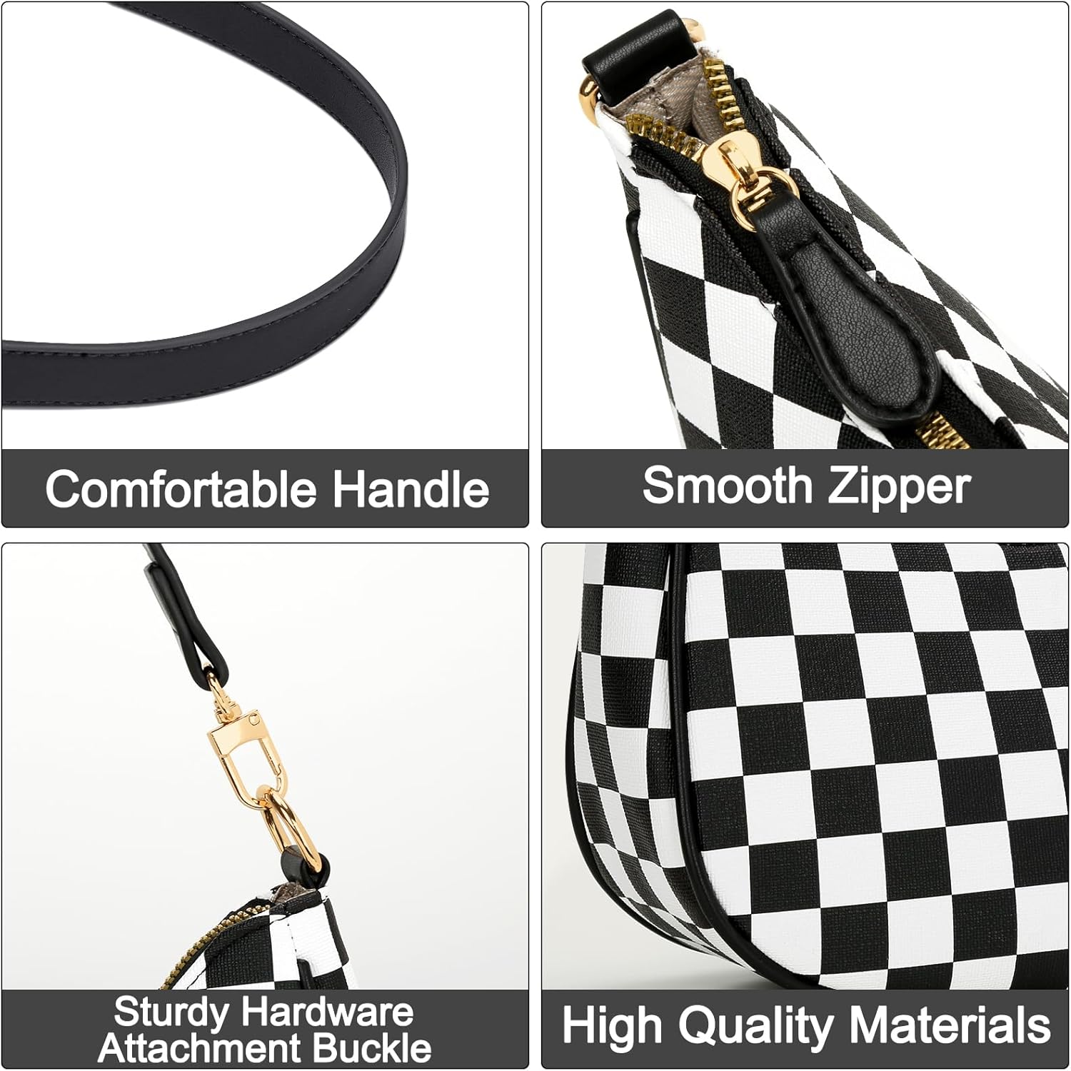 Retro Underarm Hobo Purse