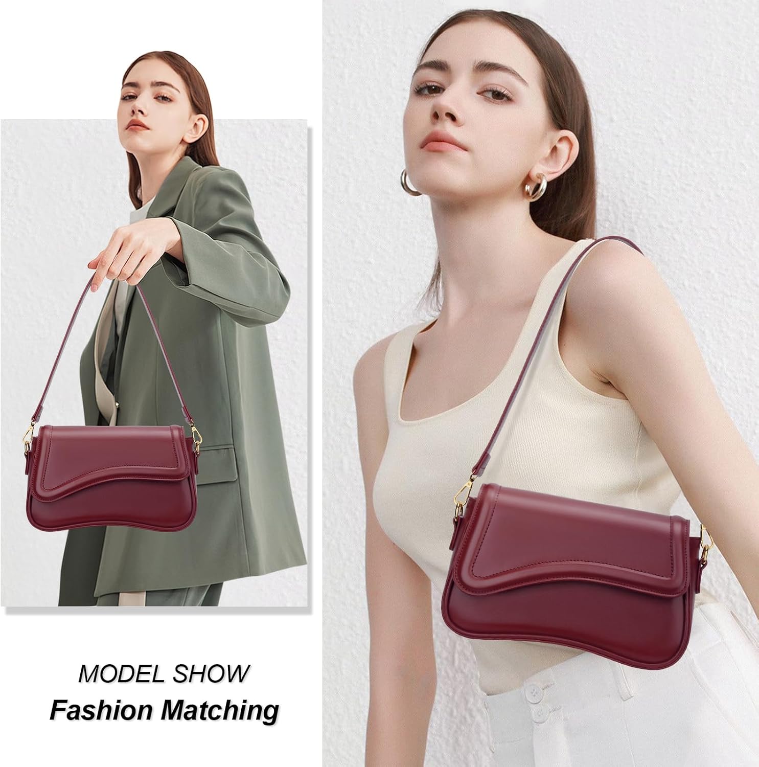 Small Retro Hobo Shoulder Purse