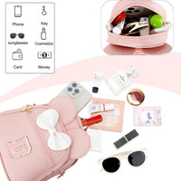 Girls Initial Mini Backpack