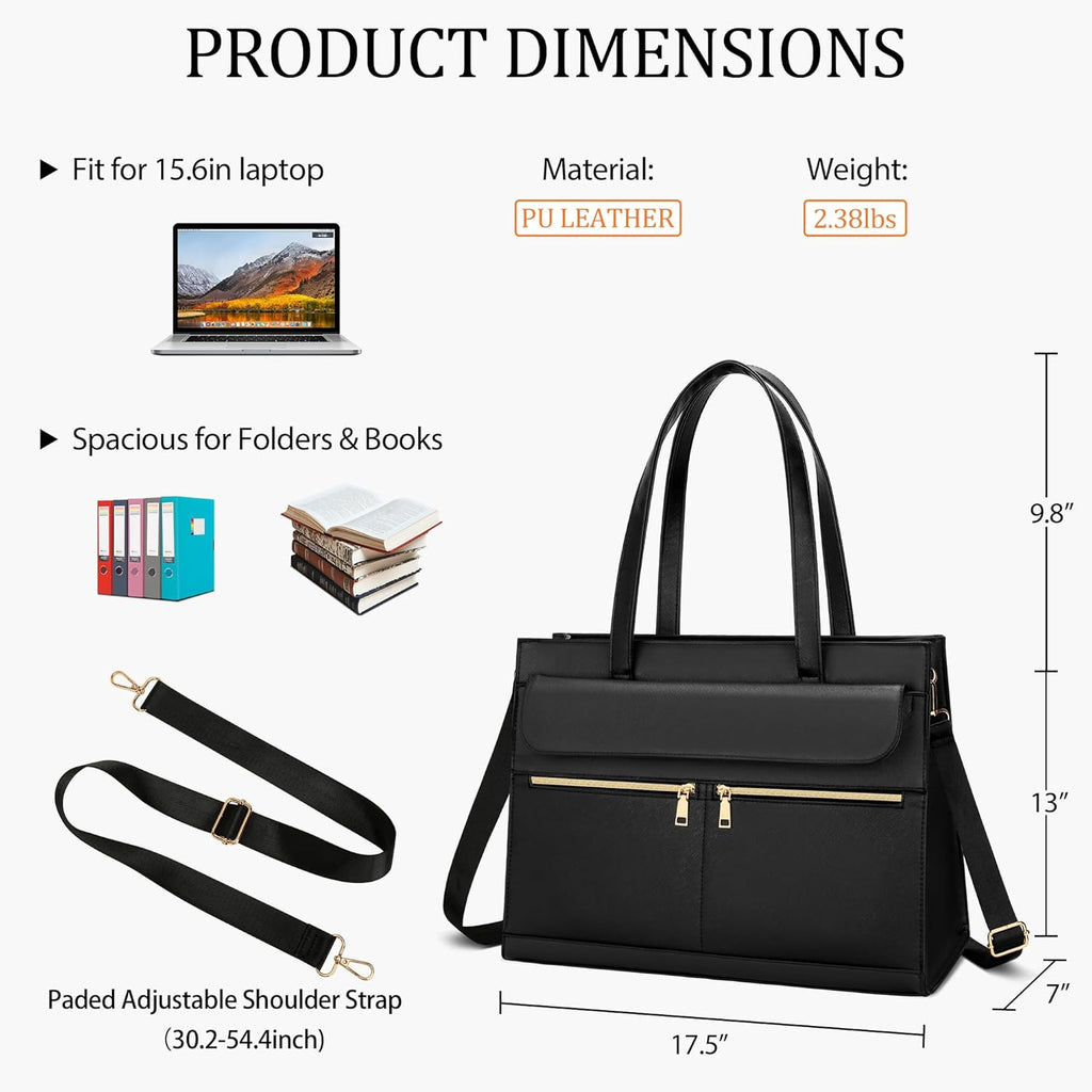 2-in-1 Laptop Lunch Tote Bag