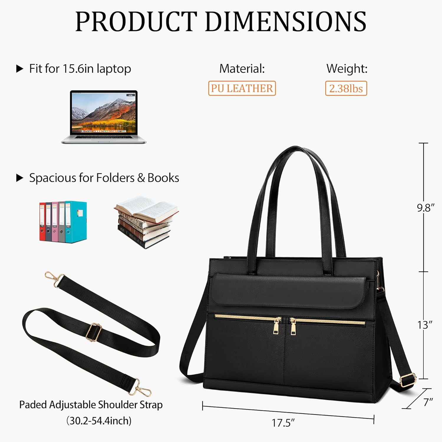 2-in-1 Laptop Lunch Tote Bag