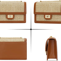 Women’s Straw Crossbody Bag