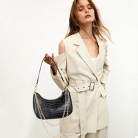 Retro Underarm Hobo Purse