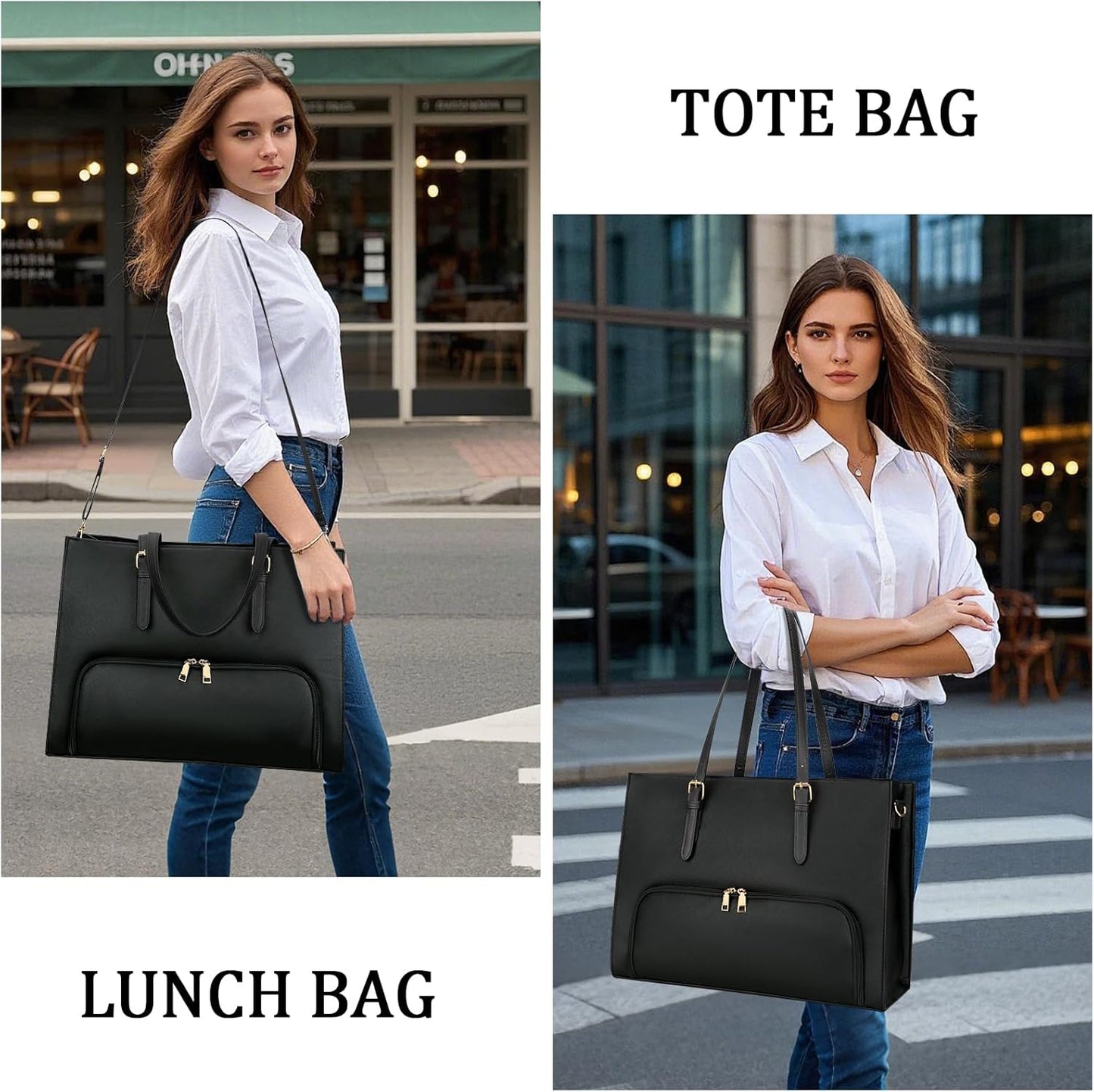 Laptop & Lunch Work Tote Bag