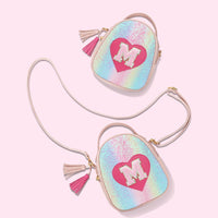 Girls Heart Crossbody Bag (Small)