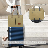 Large Canvas Tote Crossbody Bag