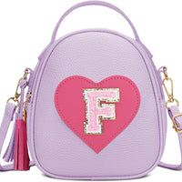 Girls Heart Crossbody Bag (Small)
